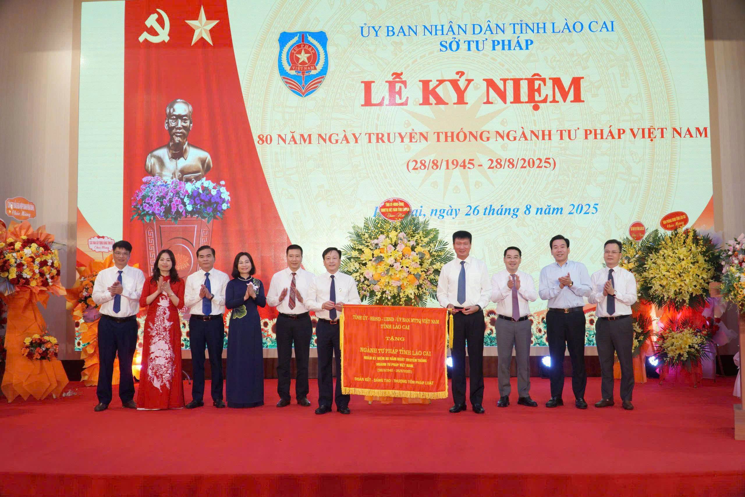 Kỷ niệm 80 năm ngày thành lập ngành Tư pháp (28/8/1945-28/8/2025)